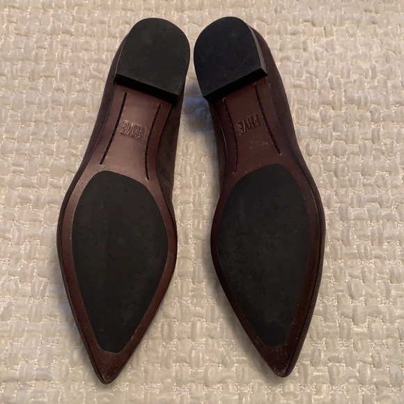 Frye Sienna Ballet Suede Flats New - Picture 4 of 8